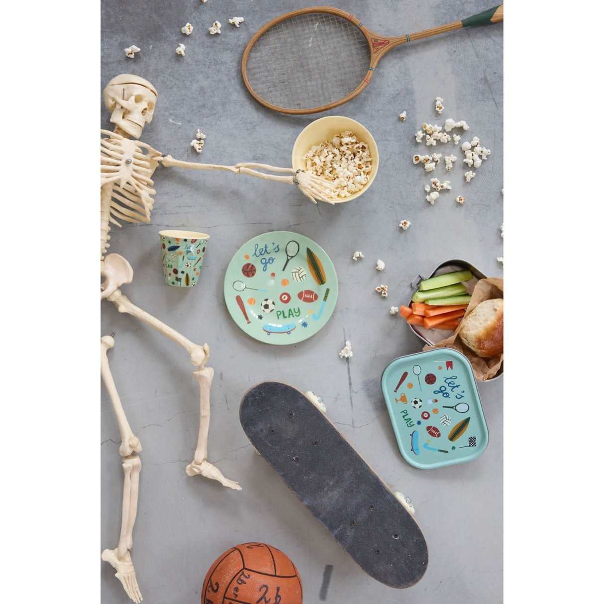 Rice Sports Print Melamine Cup Medium 250 Ml