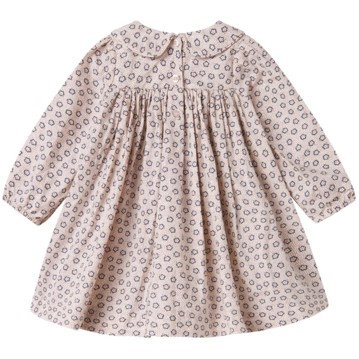 MarMar Poplin Autumn Flower Dulla LS Dress