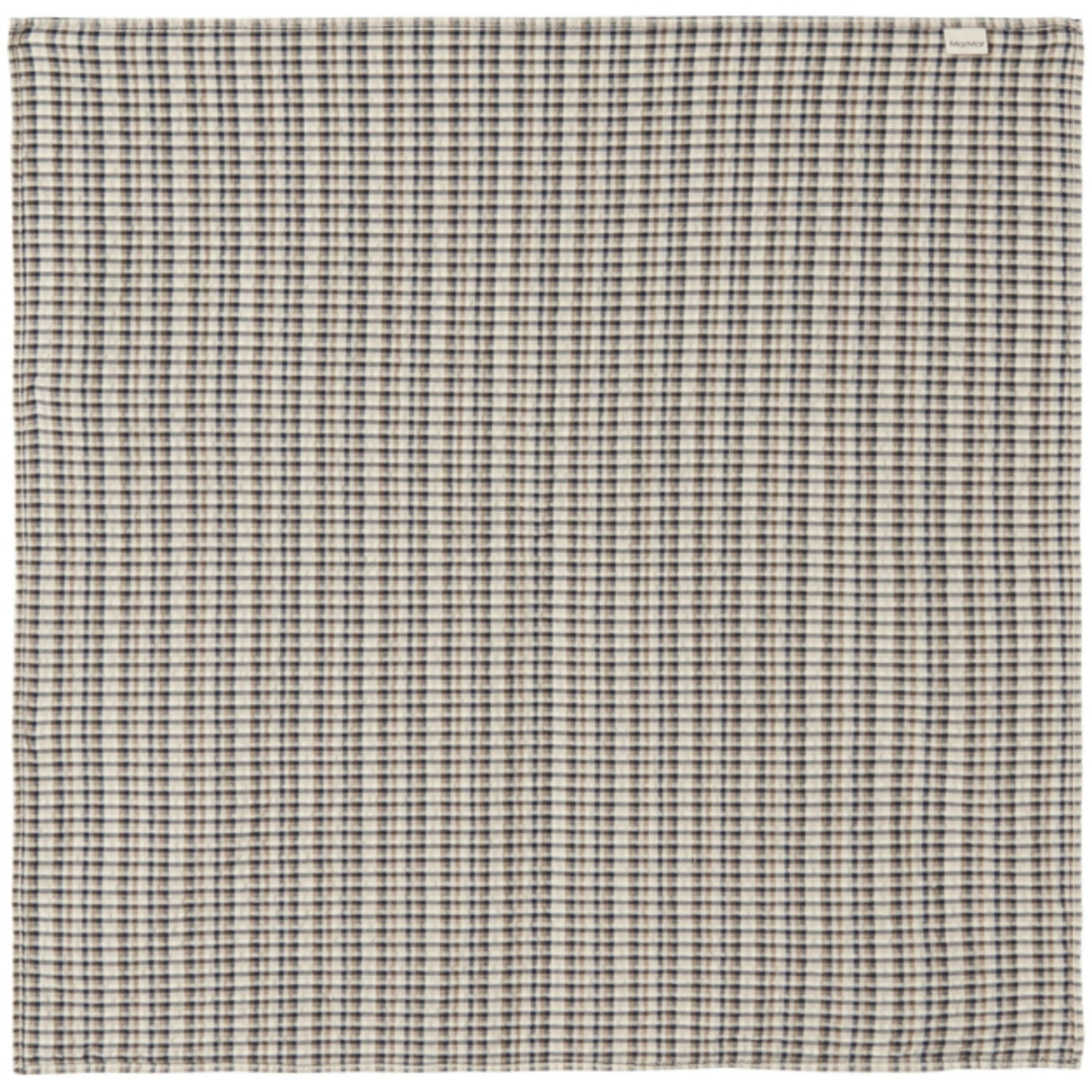 MarMar Seersucker Check Pilot Navy Check Airo Scarf