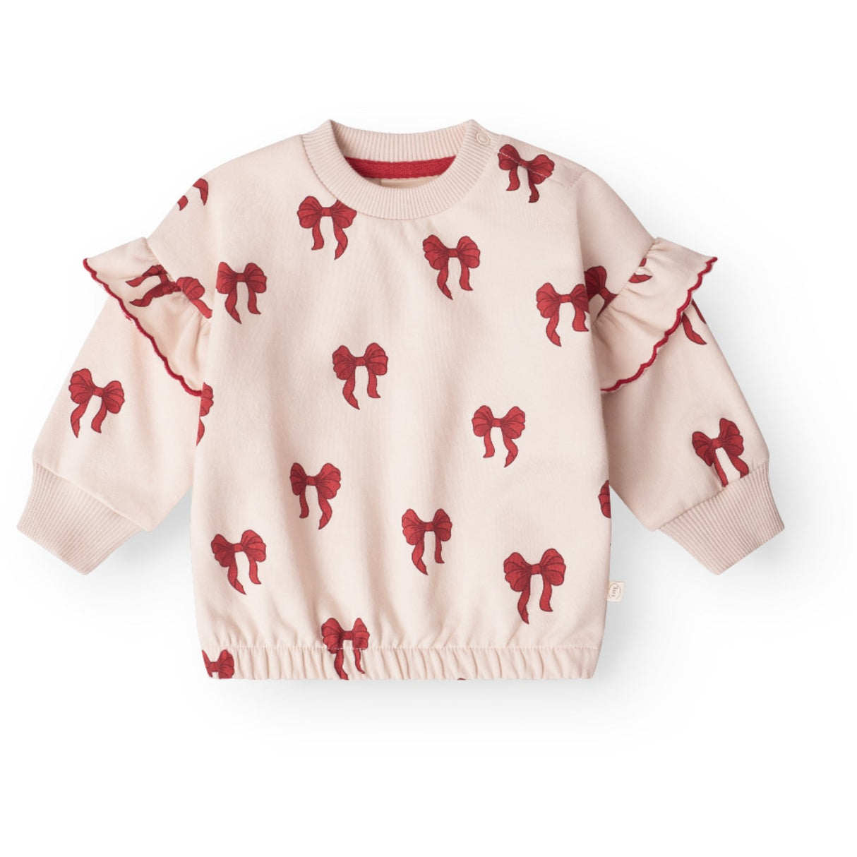That's Mine Rouge Boucle Amelia Sweatshirt