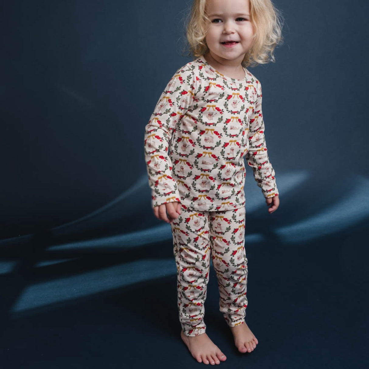 That's Mine Christmas Wreath Emilio Homewear Set