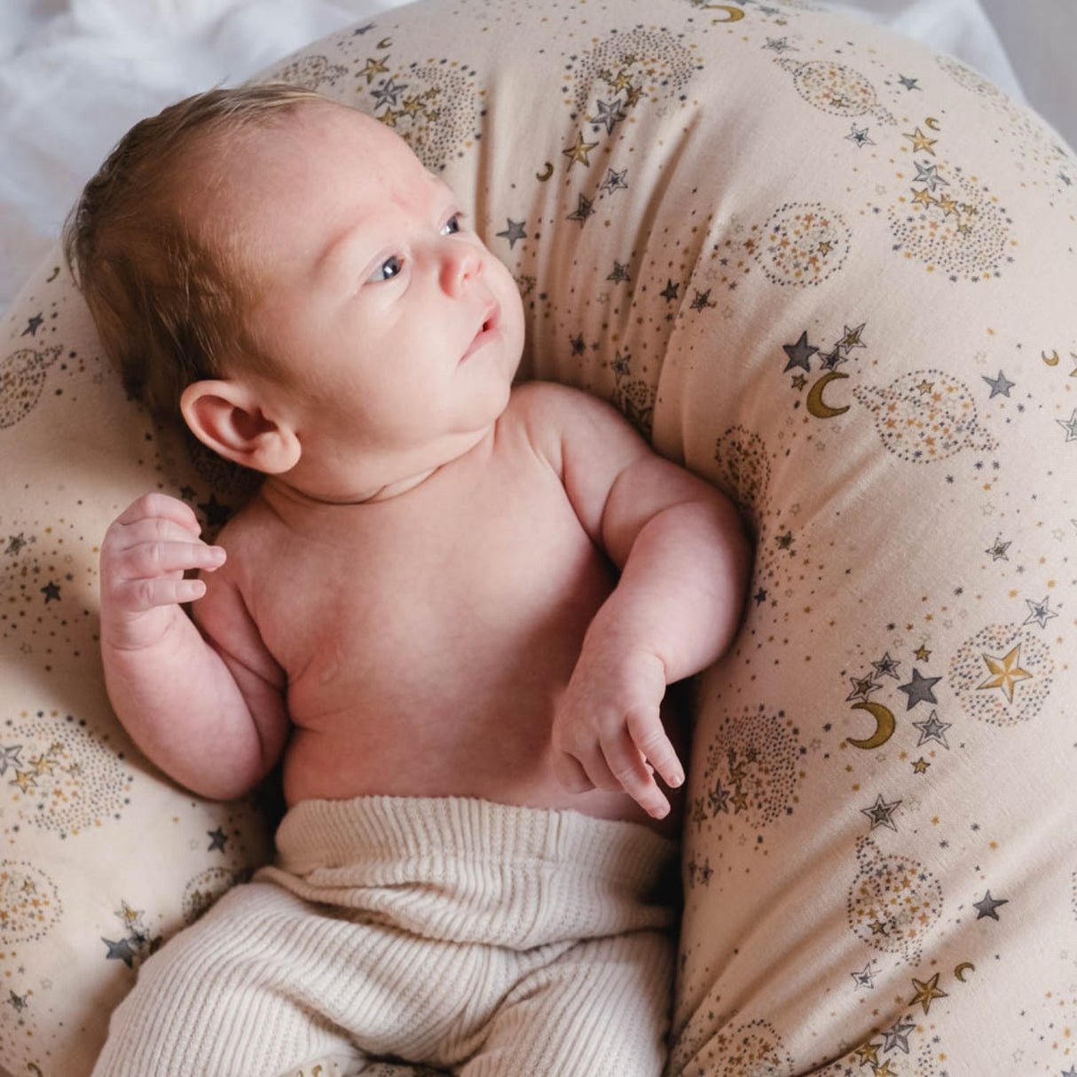 That's Mine Sateen - Million Stars Moon Nursing Pillow