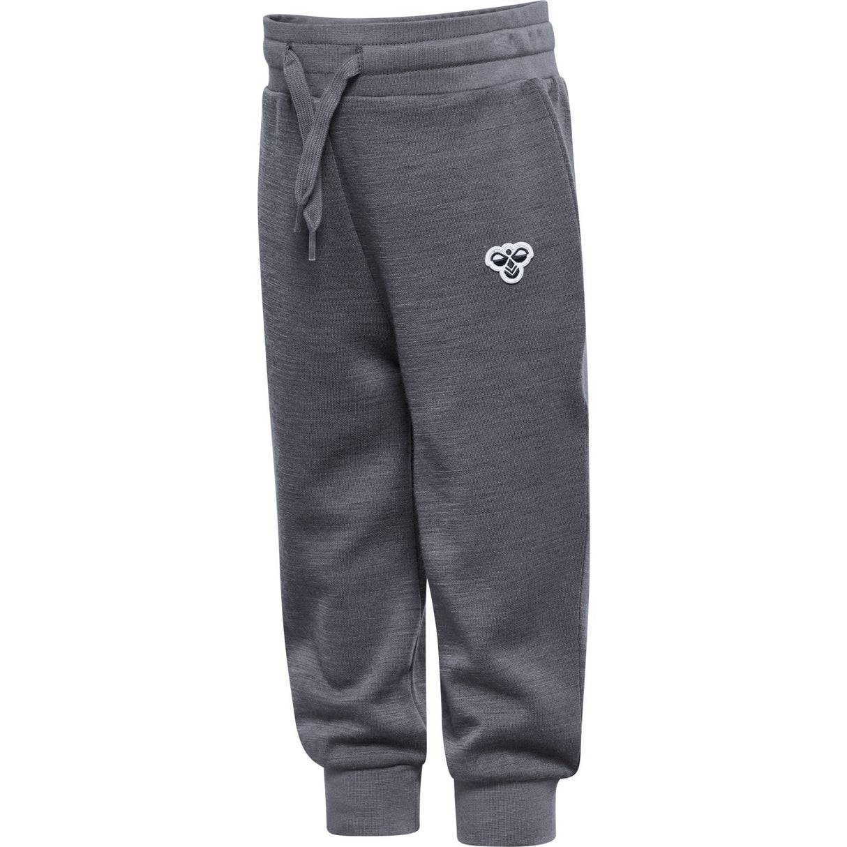Hummel Dark Grey Melange Mini Wool Pants Bee