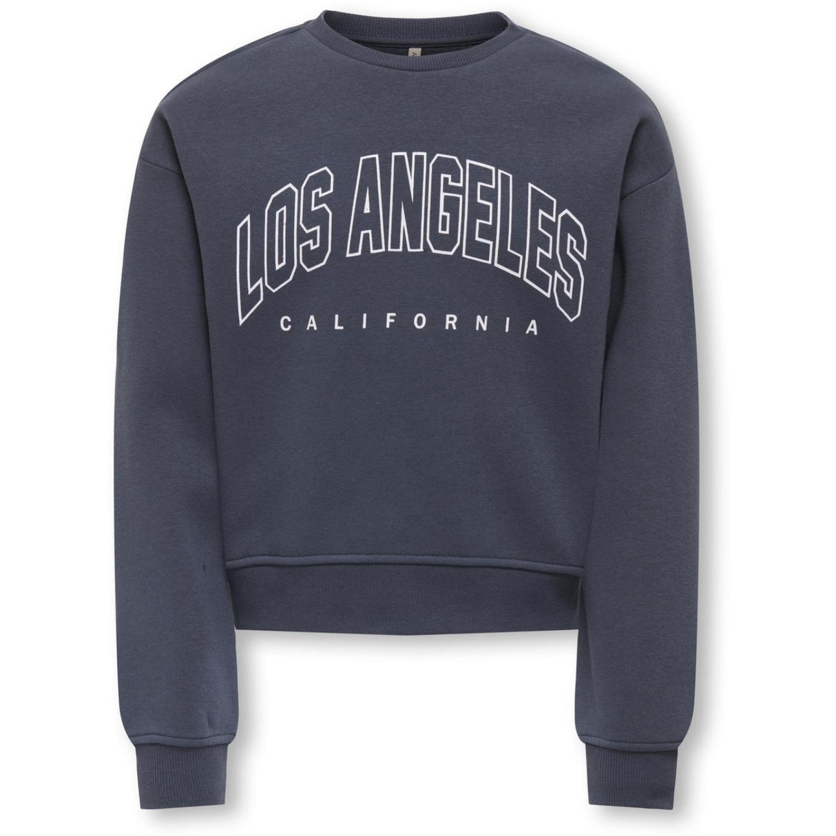 kids ONLY Ombre Blue Los Angeles - California Kogsweat Life Ls Crew Ovz Stat Swt Noos