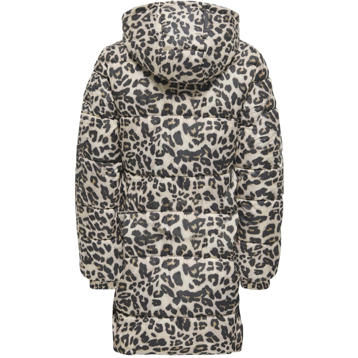 kids ONLY Silver Mink Leo Kogdalia Puffer Aop Jacket Cs Otw