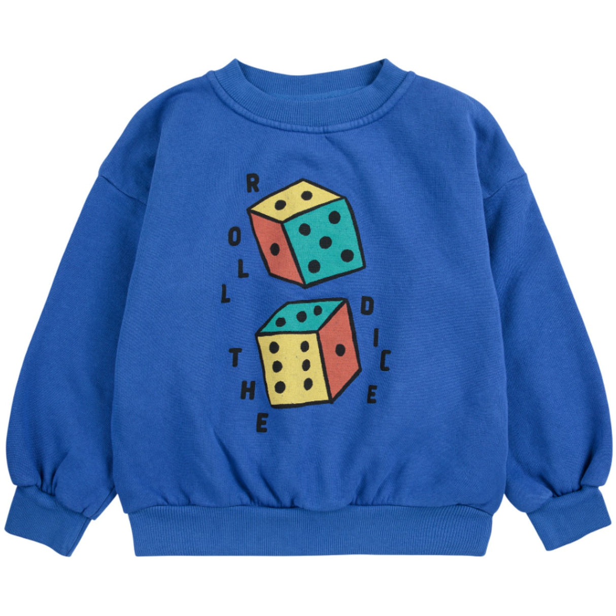 Bobo Choses Blue Roll The Dice Sweatshirt
