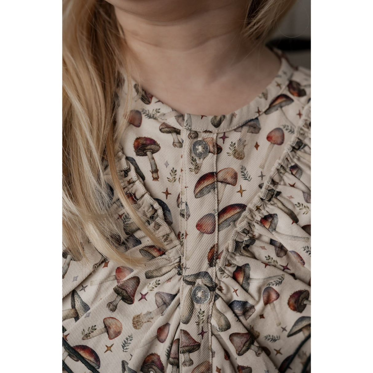 Hanevild Rainy Mushroom Shirt