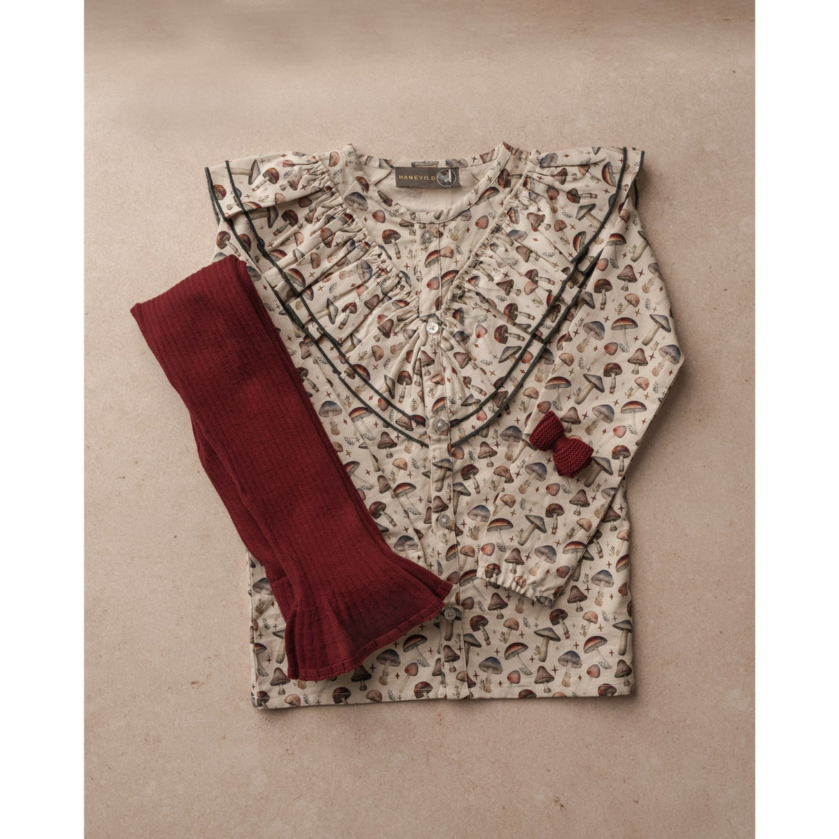 Hanevild Rainy Mushroom Shirt