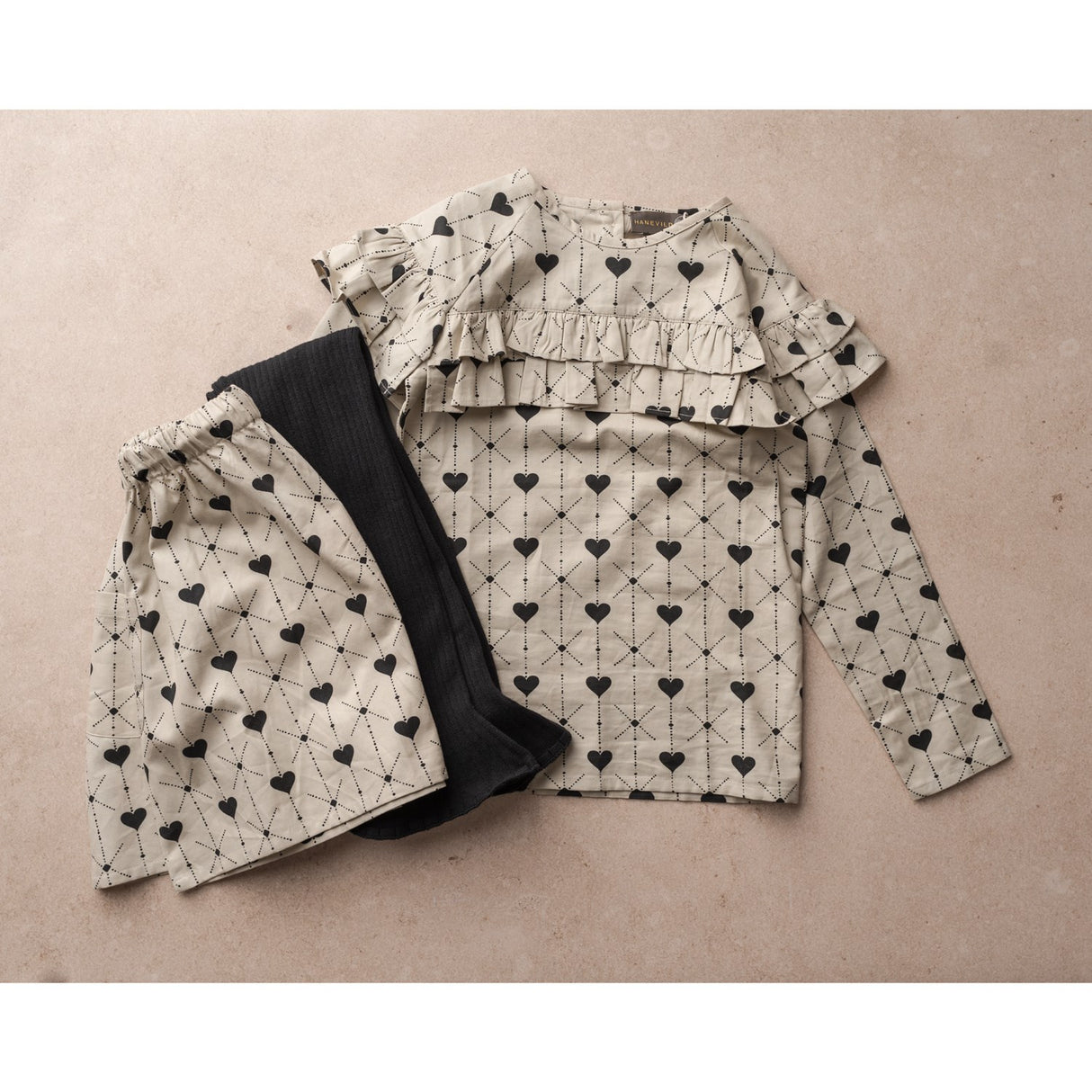 Hanevild Rainy Heart Skirt