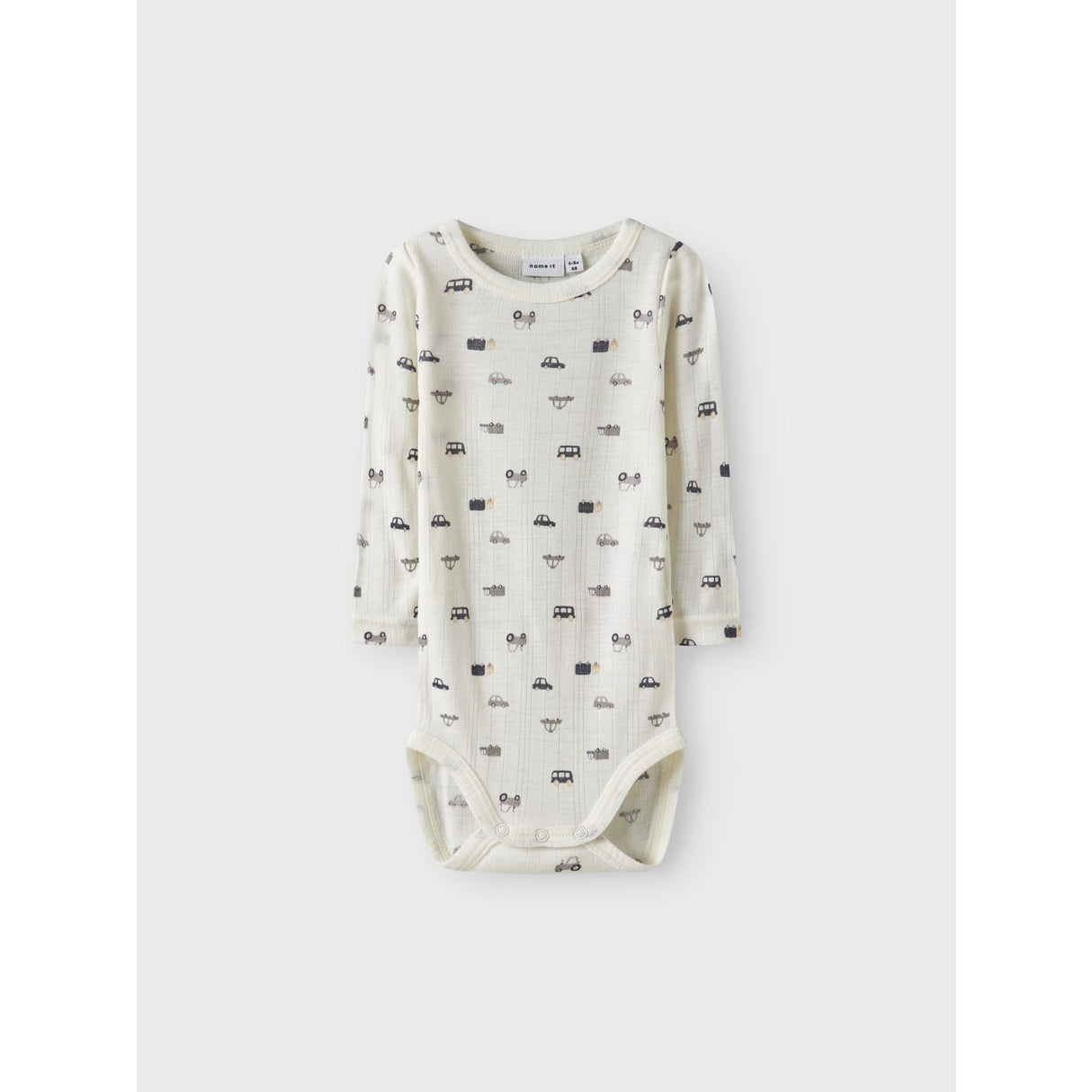 Name It Snow White Small Cars Nbmwang Wool Needle Ls Body Noos