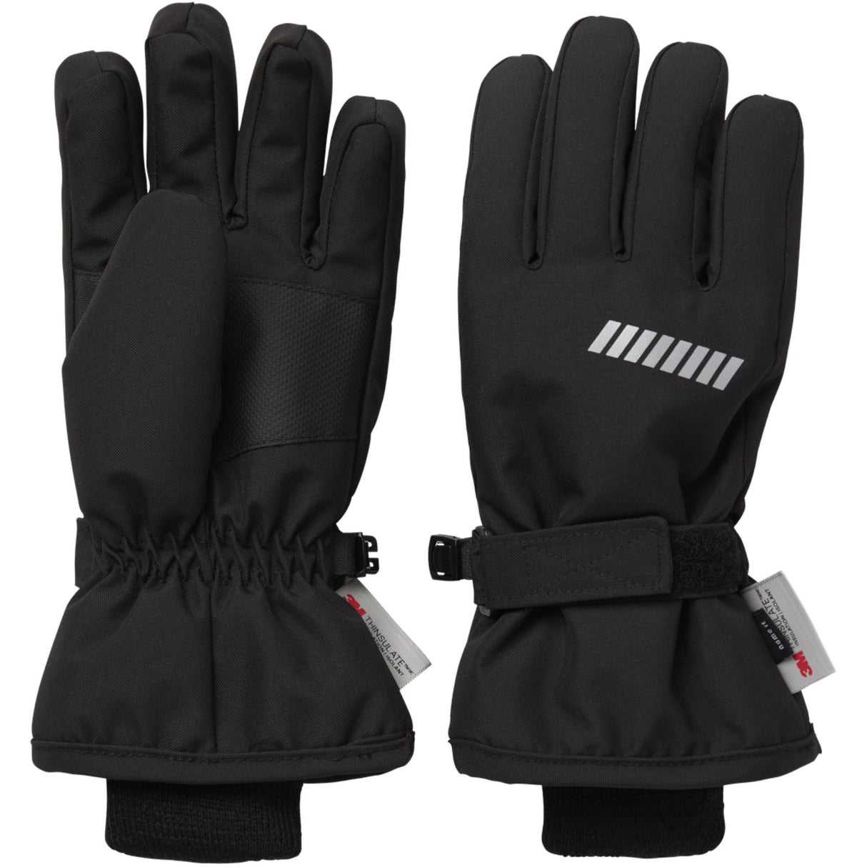 Name It Black Snow10 Gloves 3Fo