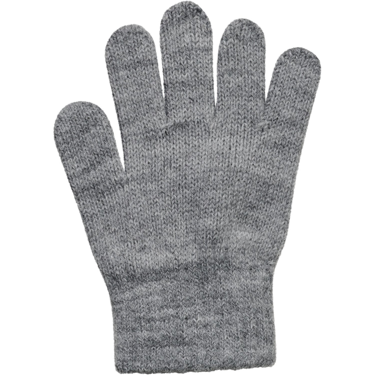 Hummel Grey Melange Knit Gloves 2-Pack