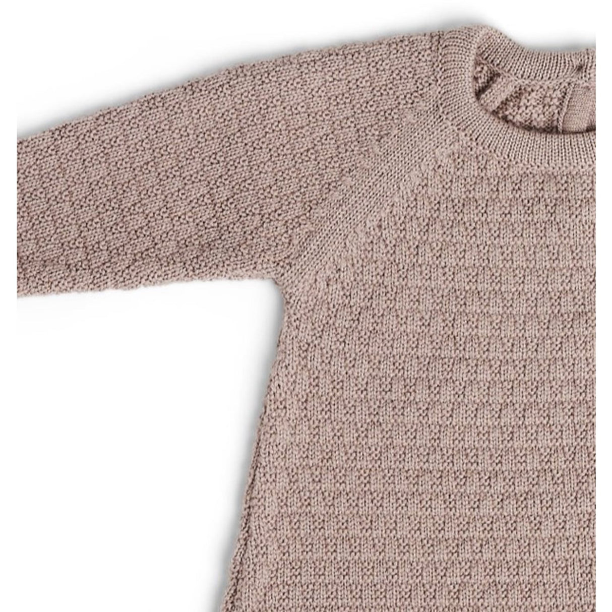 Smallstuff Powder Dress Square Knit Merino Wool