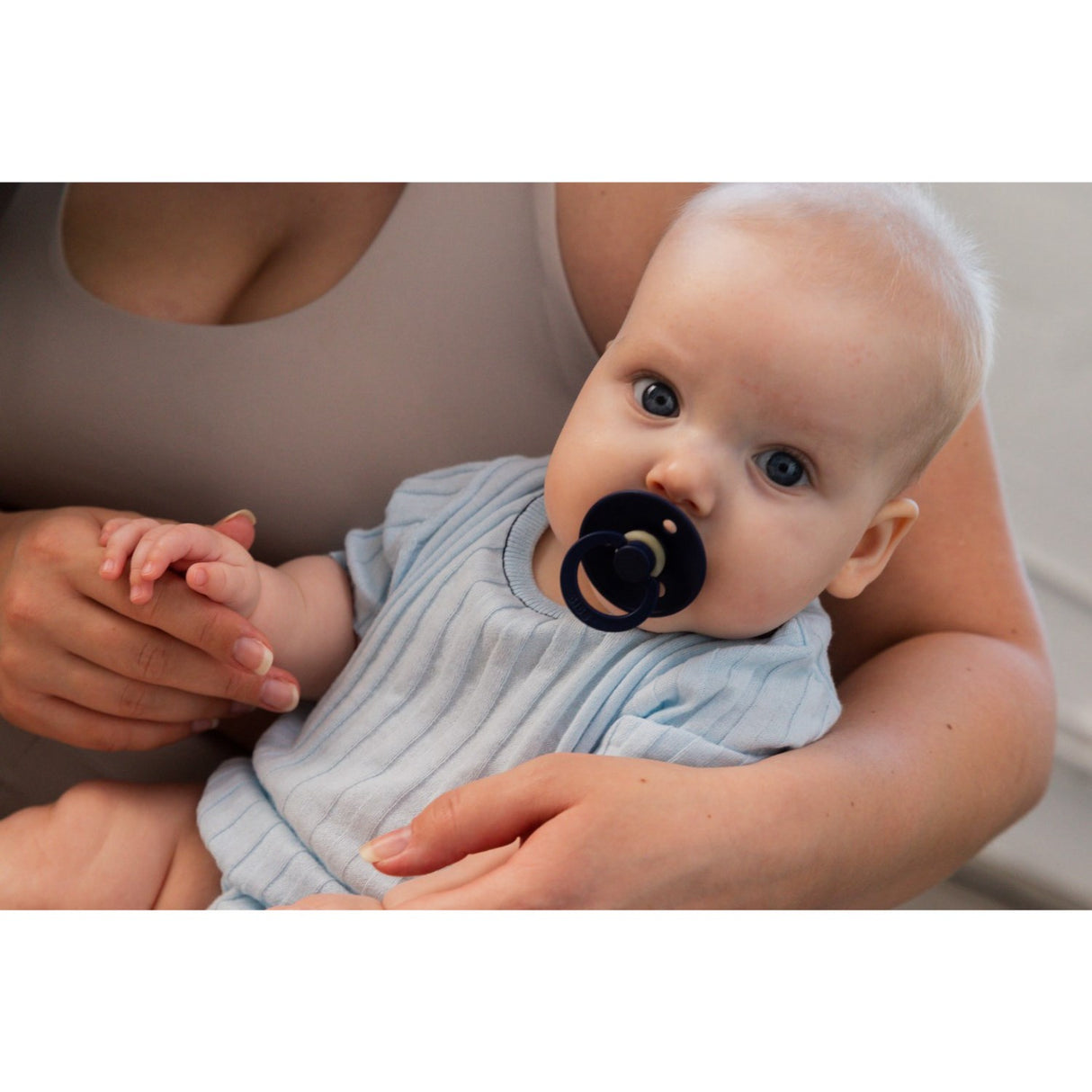 Bibs Luna Pacifier Colour 2-Pack Latex Deep Space