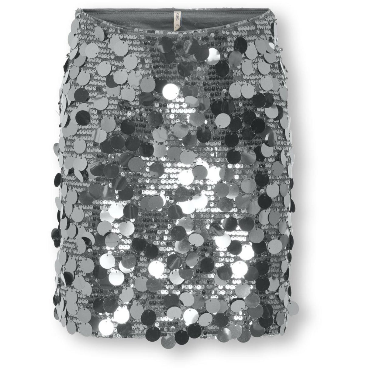 kids ONLY Silver W. Silver Sequins Kogjadel Sequins Skirt Wvn