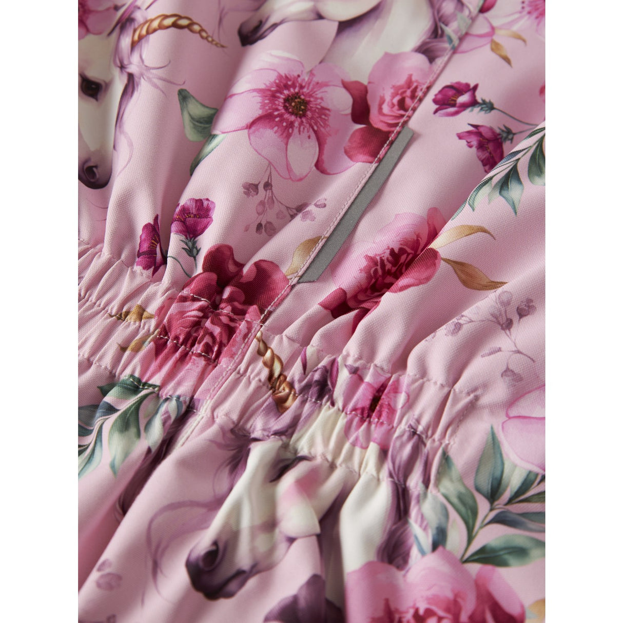 Name It Parfait Pink Floral Unicorn Nmfsnow10 Suit Aop Fo Noos