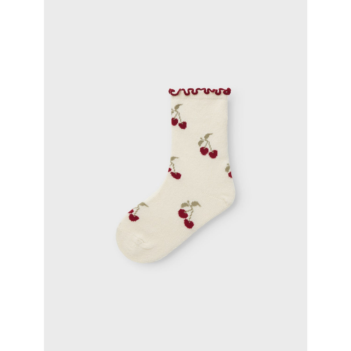 Lil'Atelier Turtledove Cherry Nmfdarlene Socks Lil