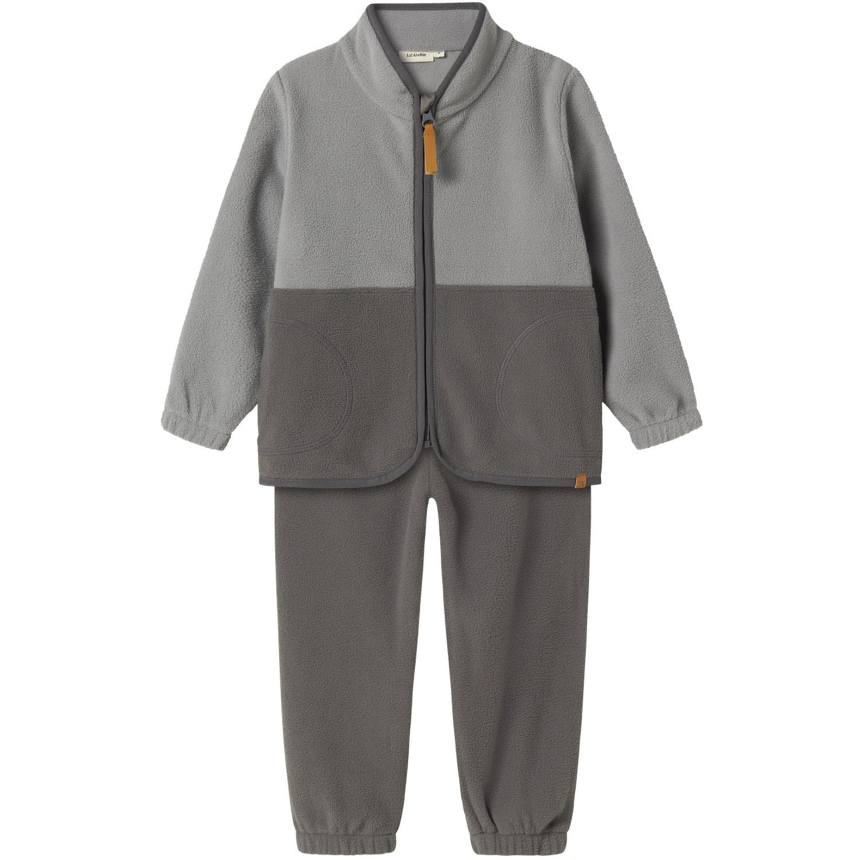 Lil'Atelier Ultimate Grey Nmmlaspektra Fleece Set 1Fo Lil