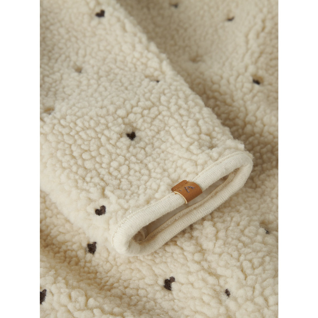 Lil'Atelier Turtledove Hearts Emb Nbnnalo Loose Suit Zip Lil