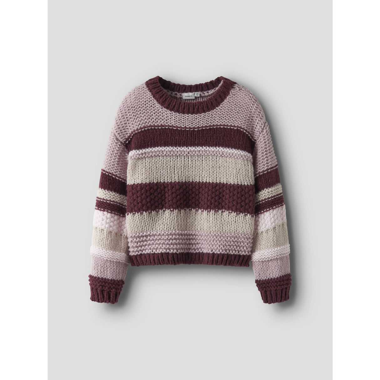 Name It Burgundy Nkfoline Ls Knit