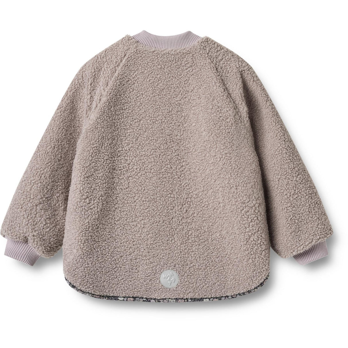 Wheat Black Sea Flowers Reversible Thermo Jacket Lake