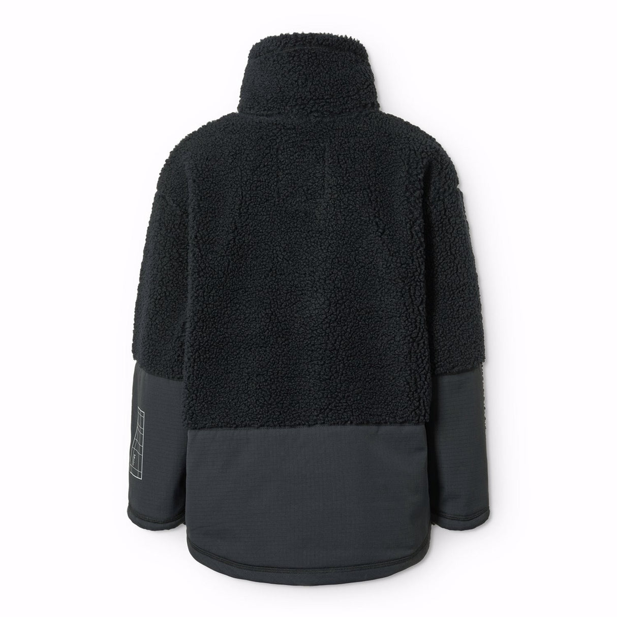 Molo Black Utha Fleece Jacket