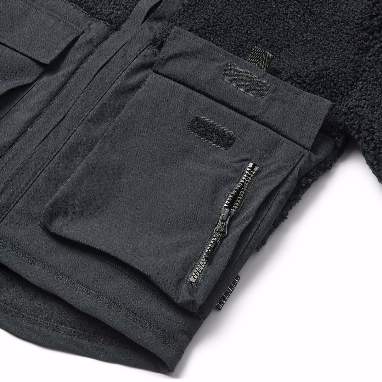 Molo Black Utha Fleece Jacket