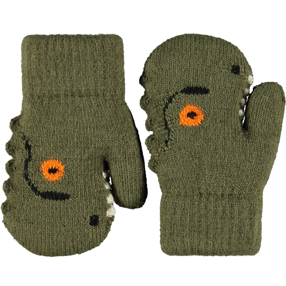 Molo Bark Green Kenau Mittens