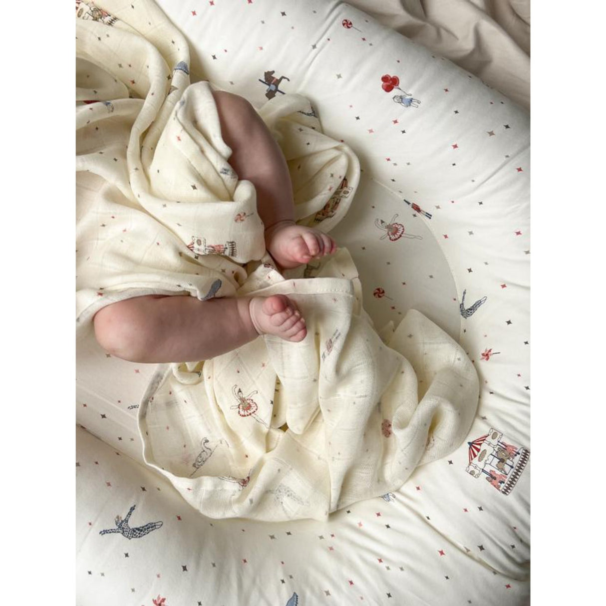 Cam Cam Copenhagen Carousel Muslin Cloths 2-pack