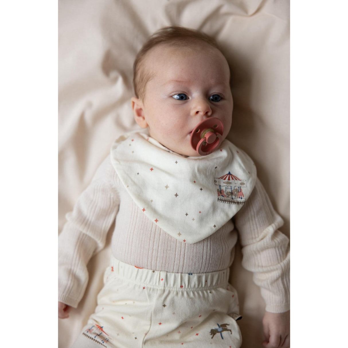 Cam Cam Copenhagen Carousel Bandana Bib 2-pack