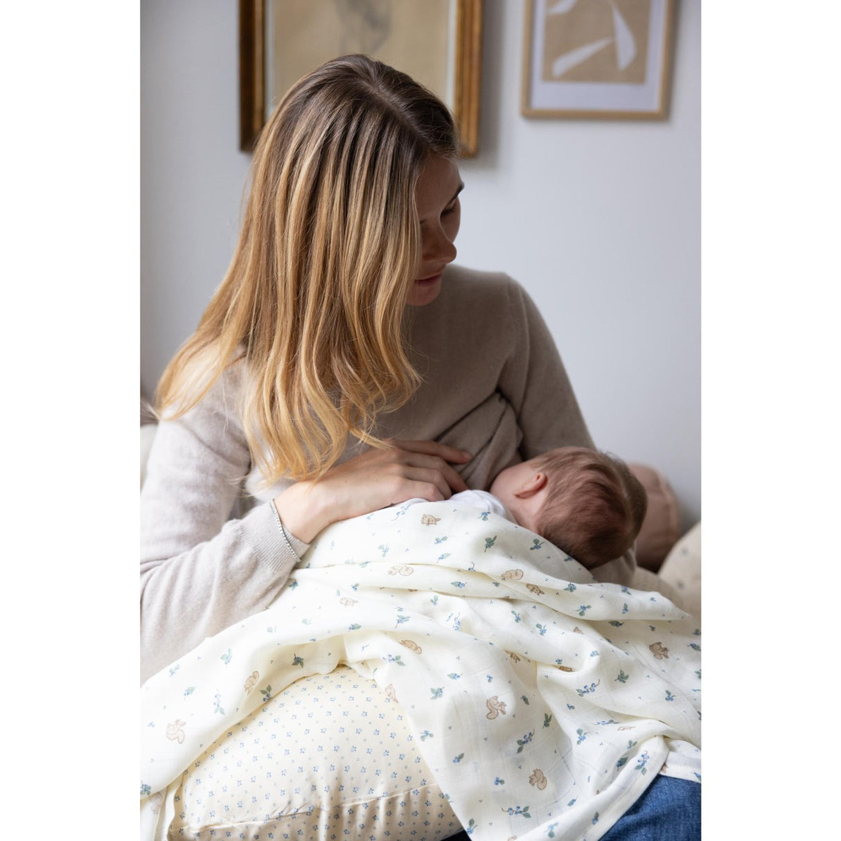 Cam Cam Copenhagen Blueberries Swaddle