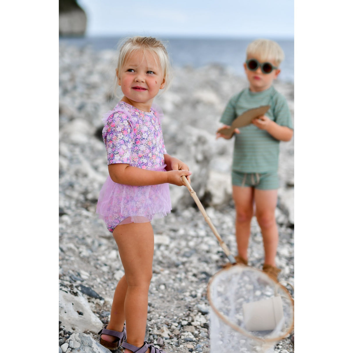 Mikk-Line Lilas Swimsuit UV W Skirt AOP