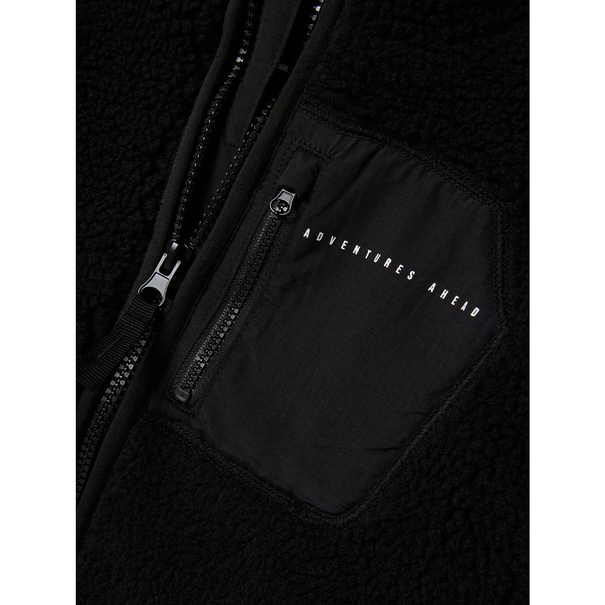 Name It Black Nknmattia Sherpa Jacket Pb