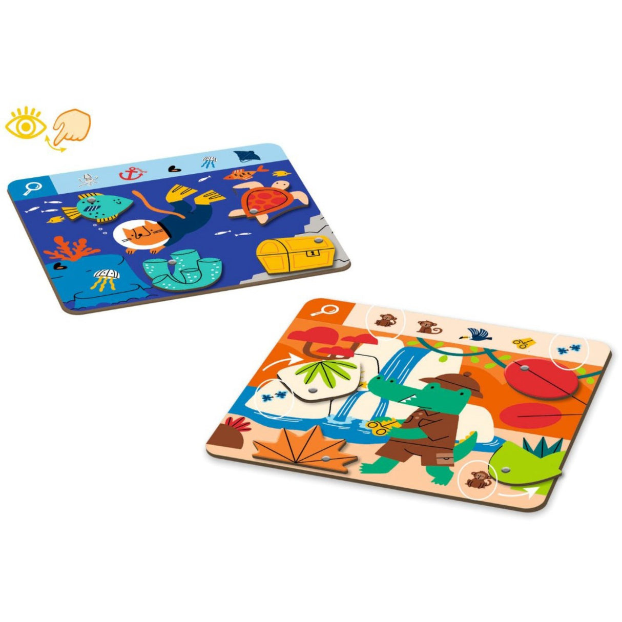 Djeco Explore And Spin Around The World