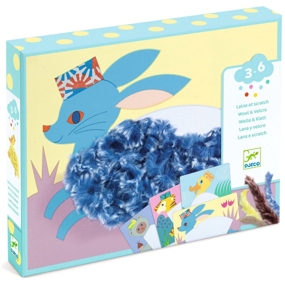 Djeco Creative Yarn With Hats