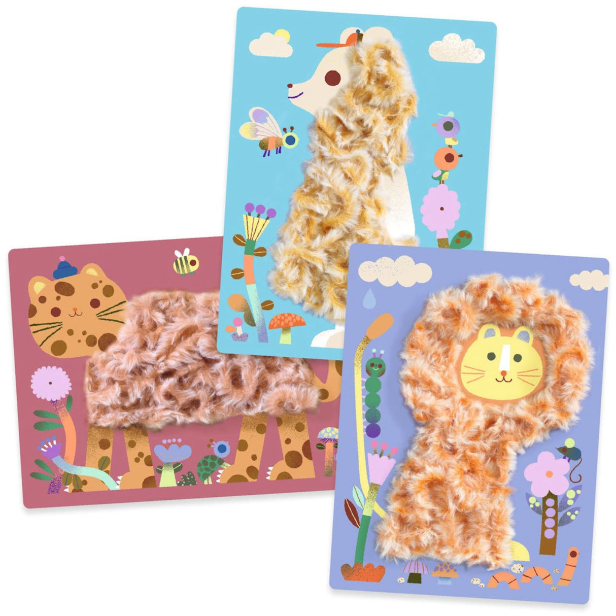 Djeco Creative Yarn Fluffy Friends!