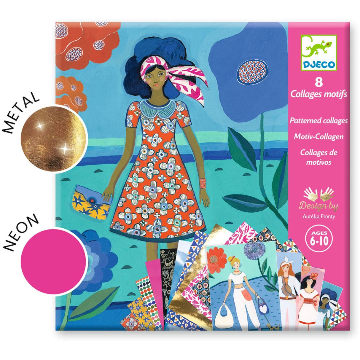 Djeco Dress-Up Pictures Trendy Clothes