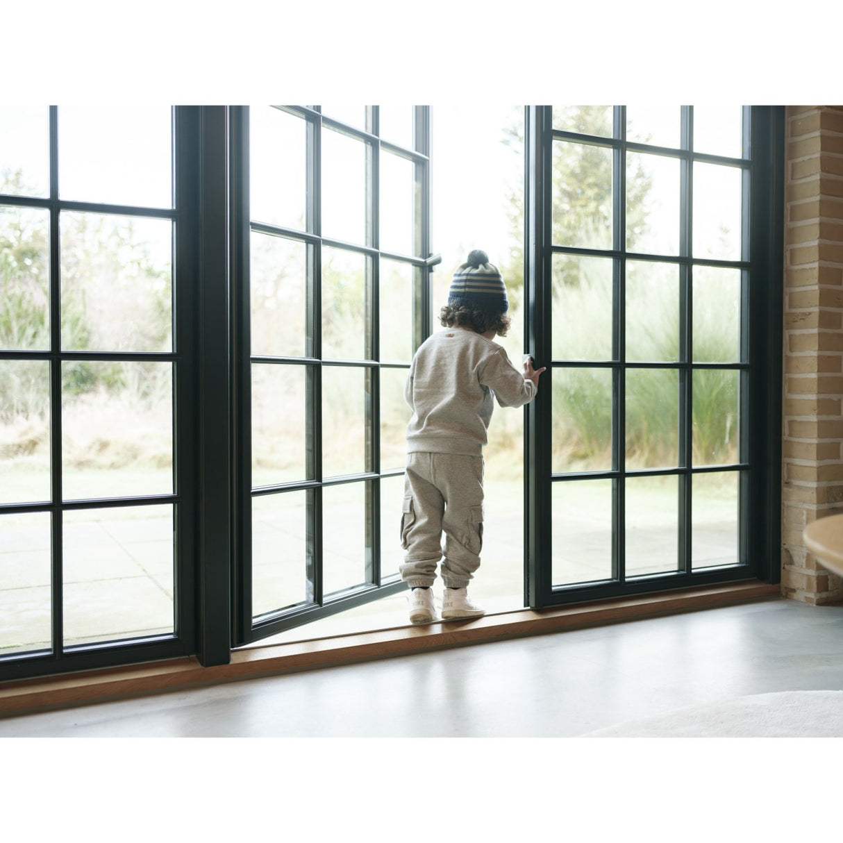 Hust & Claire Tile Grey Melange Sejer Snow Leopard