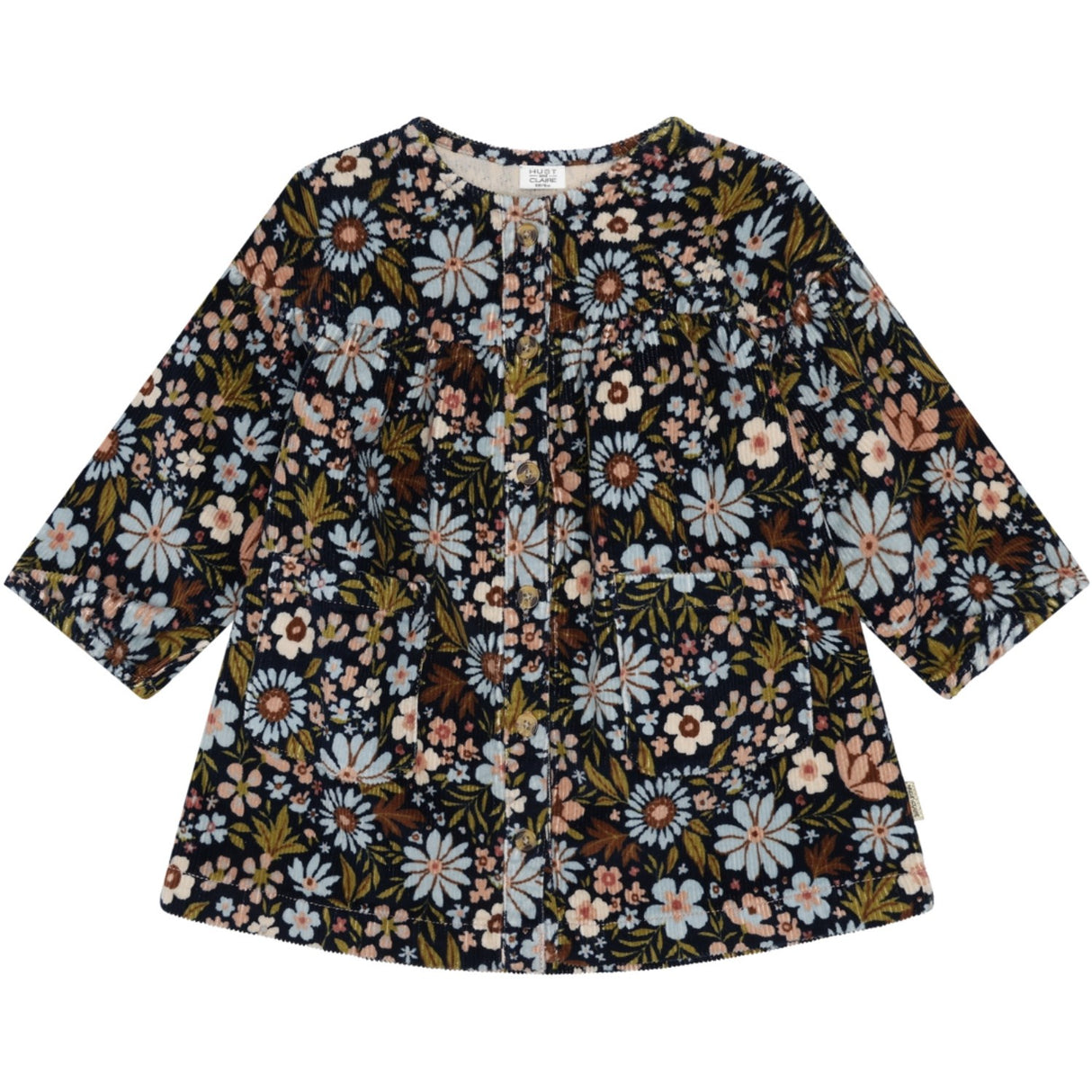 Hust & Claire Light Blue Karoline Winter Flora