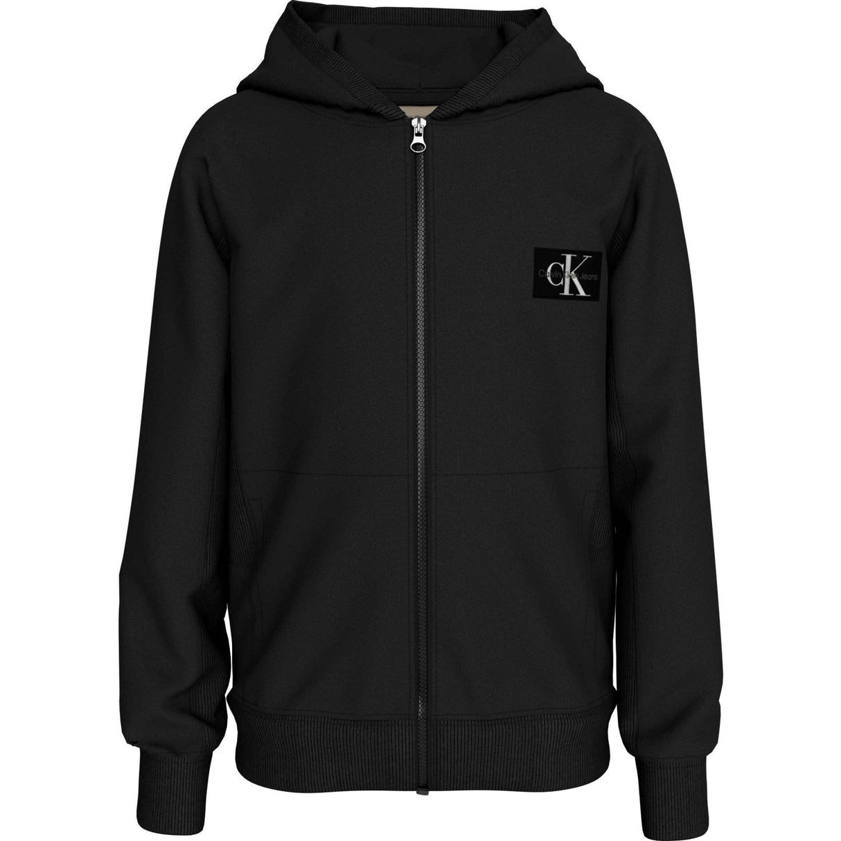 Calvin Klein Ck Black Badge Zip-Through Hoodie
