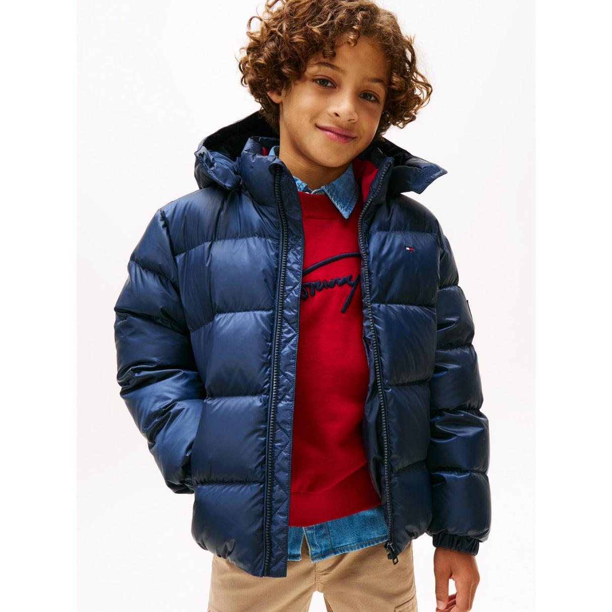 Tommy Hilfiger Dark Night Navy Essential Down Jacket