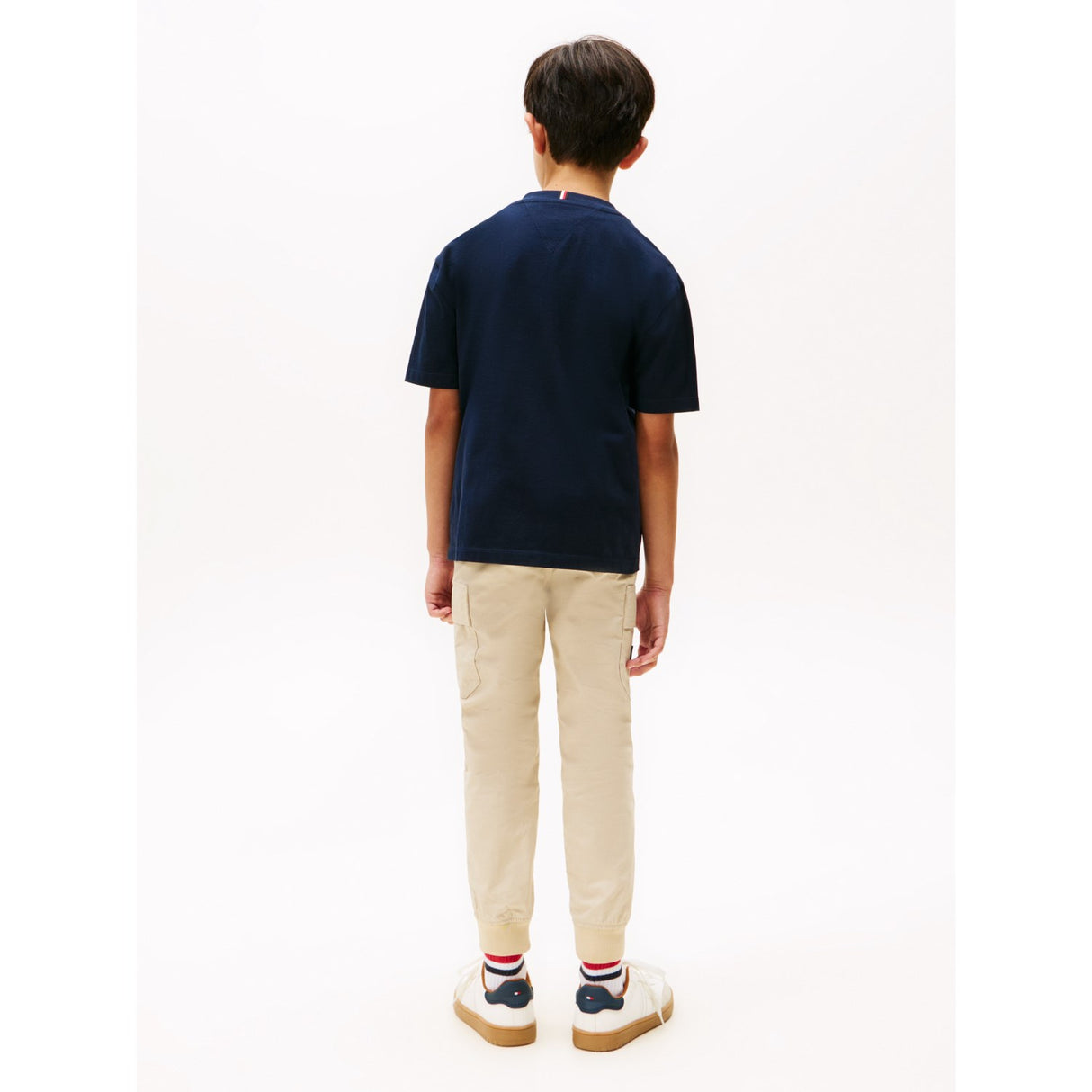 Tommy Hilfiger Dark Night Navy Flag Archive Tee Ss