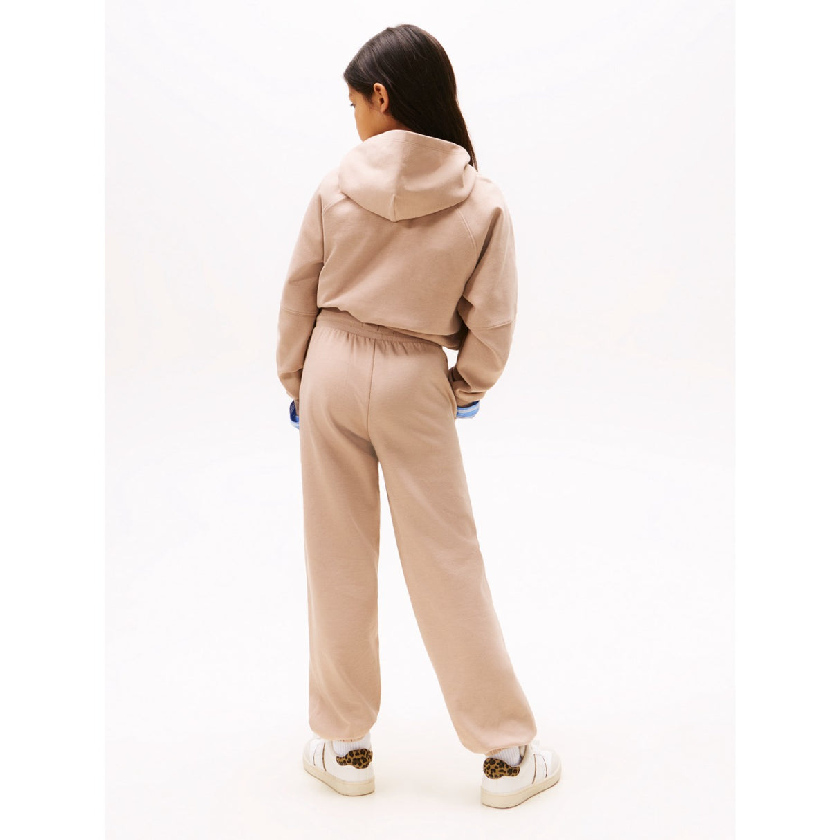 Tommy Hilfiger Malted Milk Tonal Crest Sweatpants