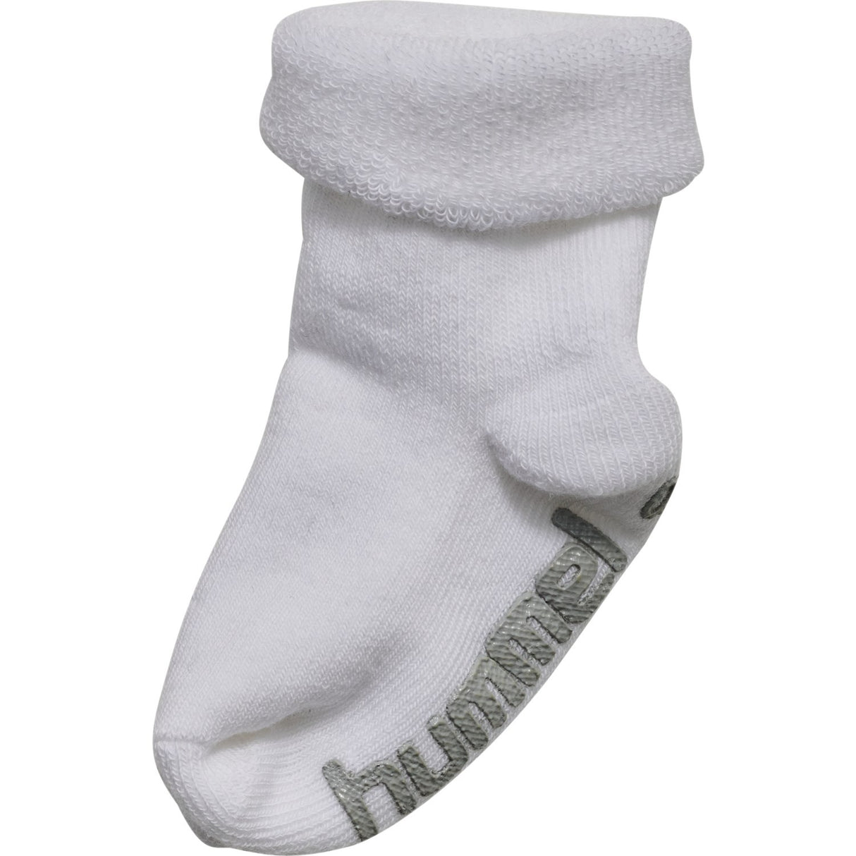 Hummel White Mini Non Slip Sock