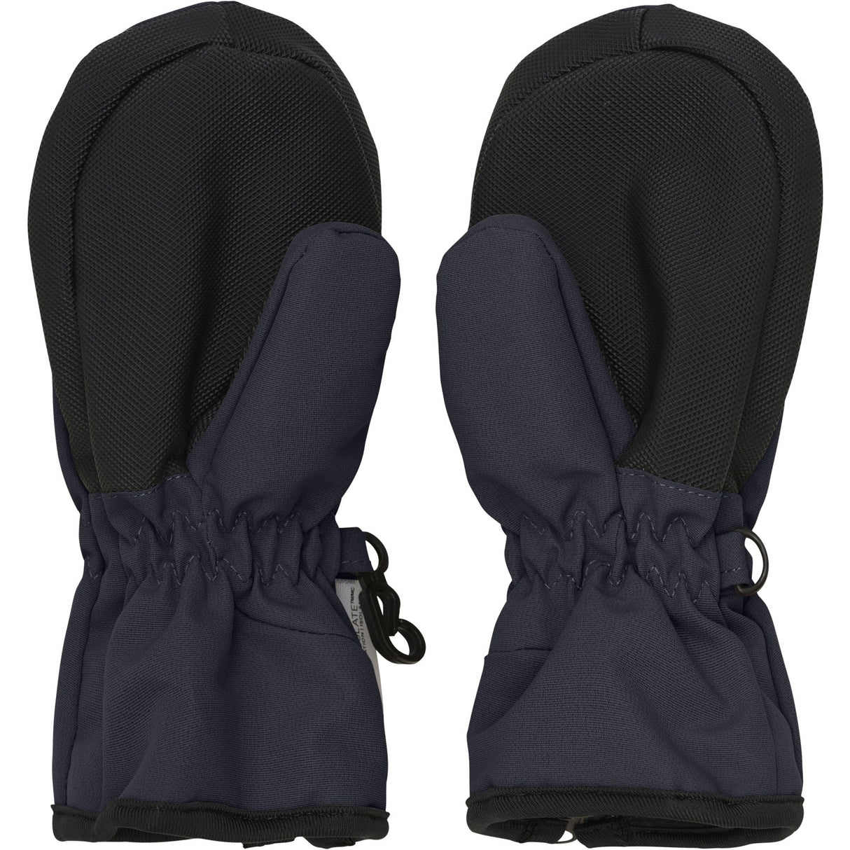 En Fant Ebony Mittens W. Zipper