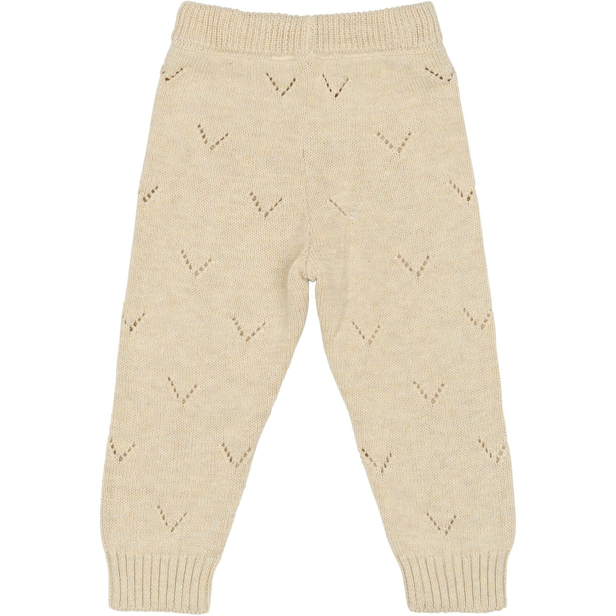 Petit Piao Off White PpDaqa Knit Pants