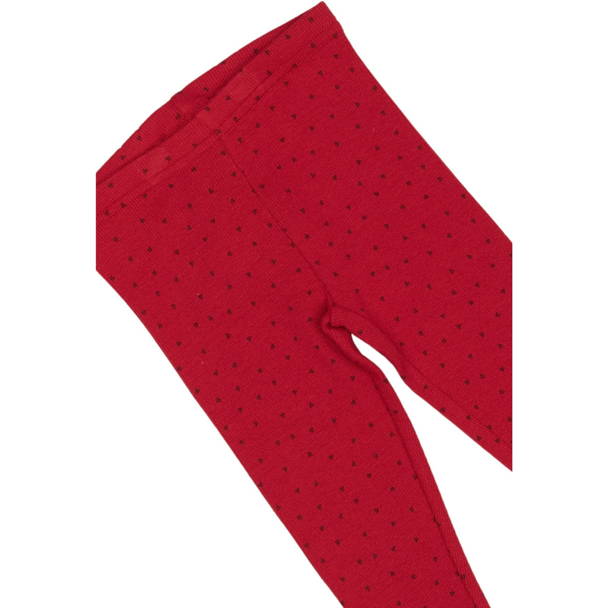 Petit Piao Jet Red/Biking Red Legging Modal Heart