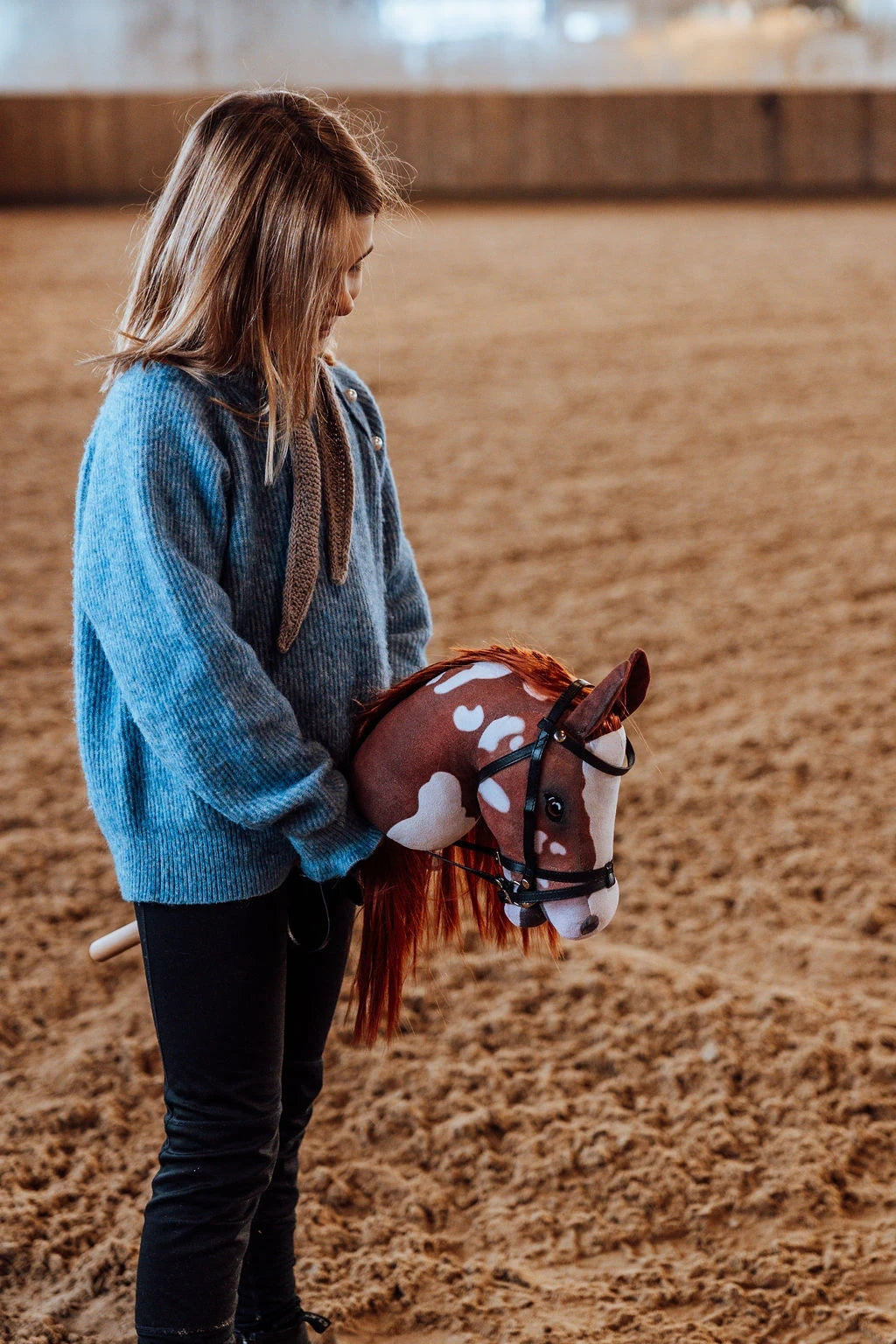 by Astrup Hobby Horse, Coco, Maroon/White