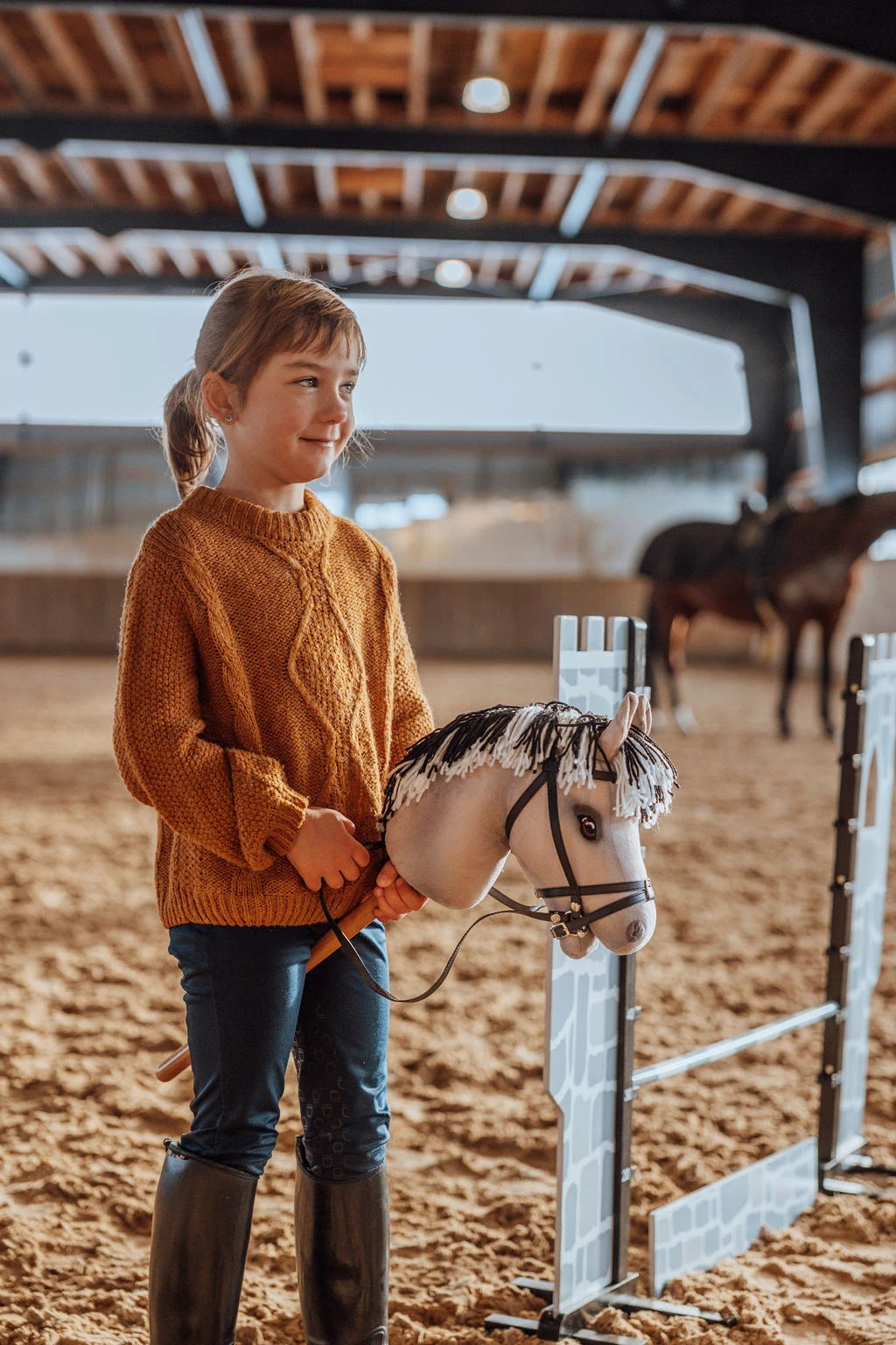 by Astrup Hobby Horse, Luna, Grey, Short Mane
