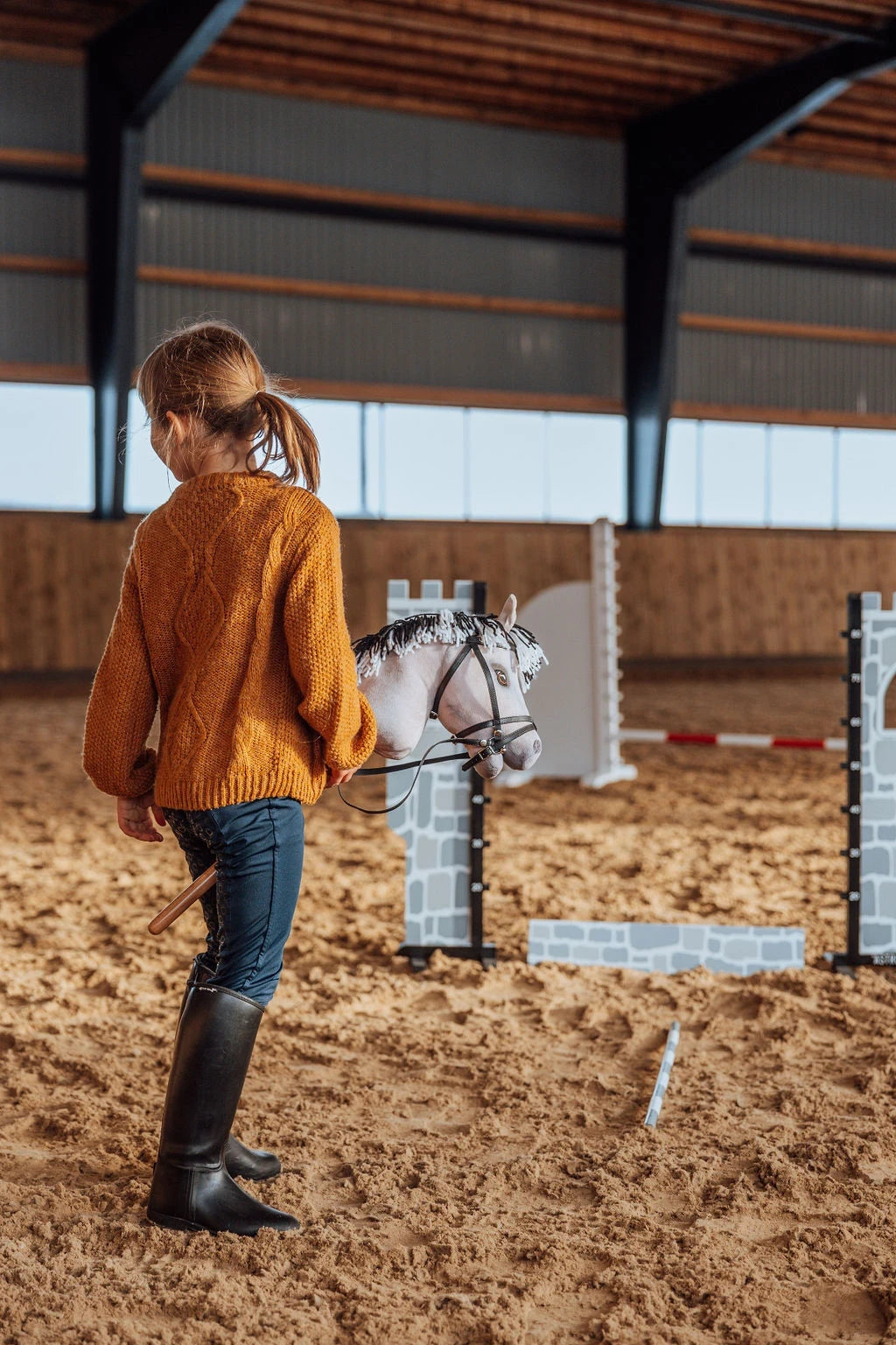 by Astrup Hobby Horse, Luna, Grey, Short Mane